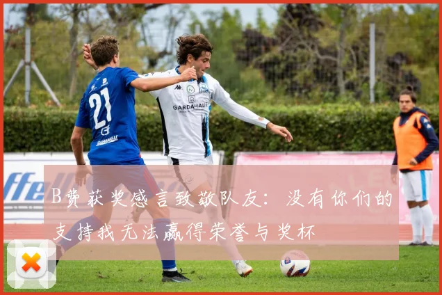 B费获奖感言致敬队友：没有你们的支持我无法赢得荣誉与奖杯